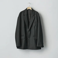 ssstein 25AW Wool Flannel Oversized Single Breasted Jacket