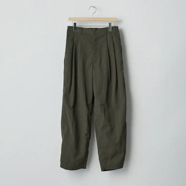 ssstein 25AW Windproof Nylon Wide Easy Trousers