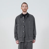 YOKE 25SS Cotton Cut Off Coverall Jacket