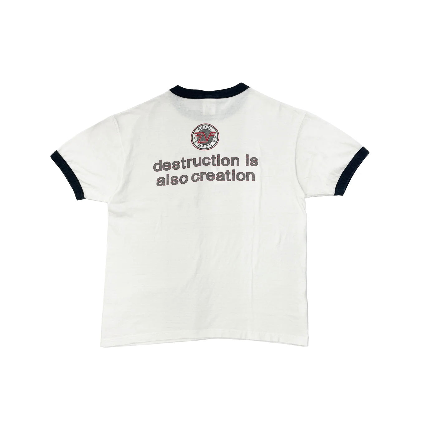 READYMADE / S/S RINGER T-SHIRT