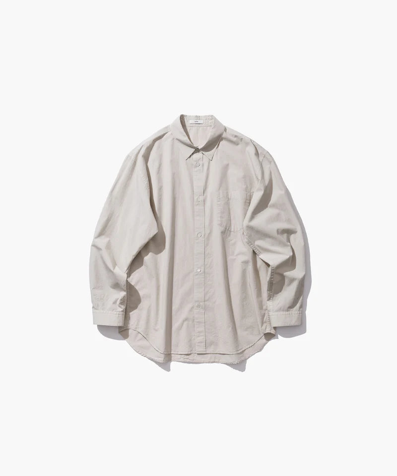 ATON 26AW COTTON CASHMERE LAWN | OVERSIZED SHIRT