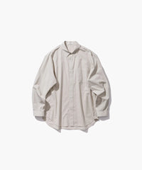 ATON 26AW COTTON CASHMERE LAWN | OVERSIZED SHIRT