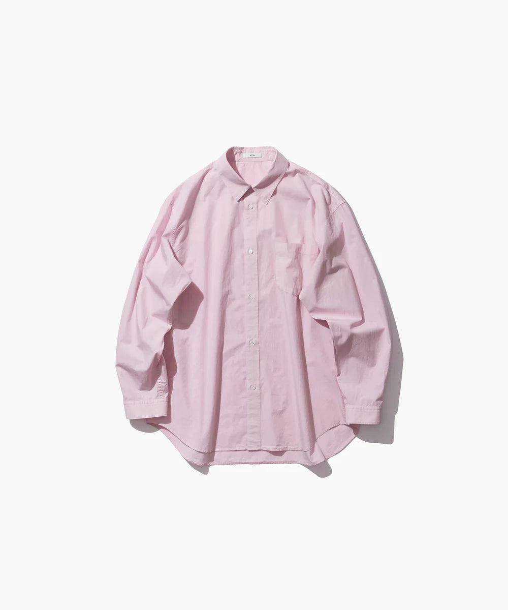 ATON 26AW COTTON CASHMERE LAWN | OVERSIZED SHIRT