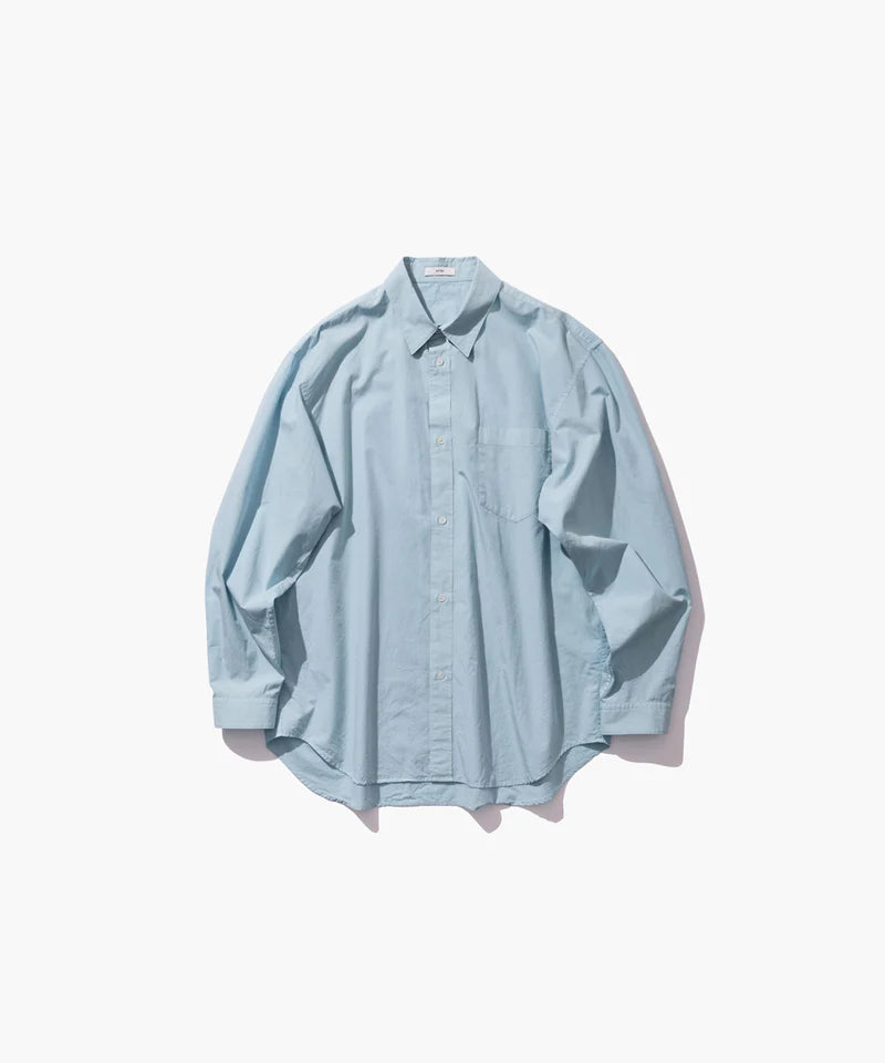 ATON 26AW COTTON CASHMERE LAWN | OVERSIZED SHIRT