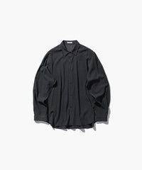 ATON 26AW WOOL RAYON WASHER | LOOSE FIT SHIRT