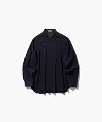 ATON 26AW WOOL RAYON WASHER | LOOSE FIT SHIRT