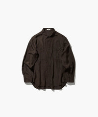 ATON 26AW FIBRIL SILK TAFTA | WORK SHIRT