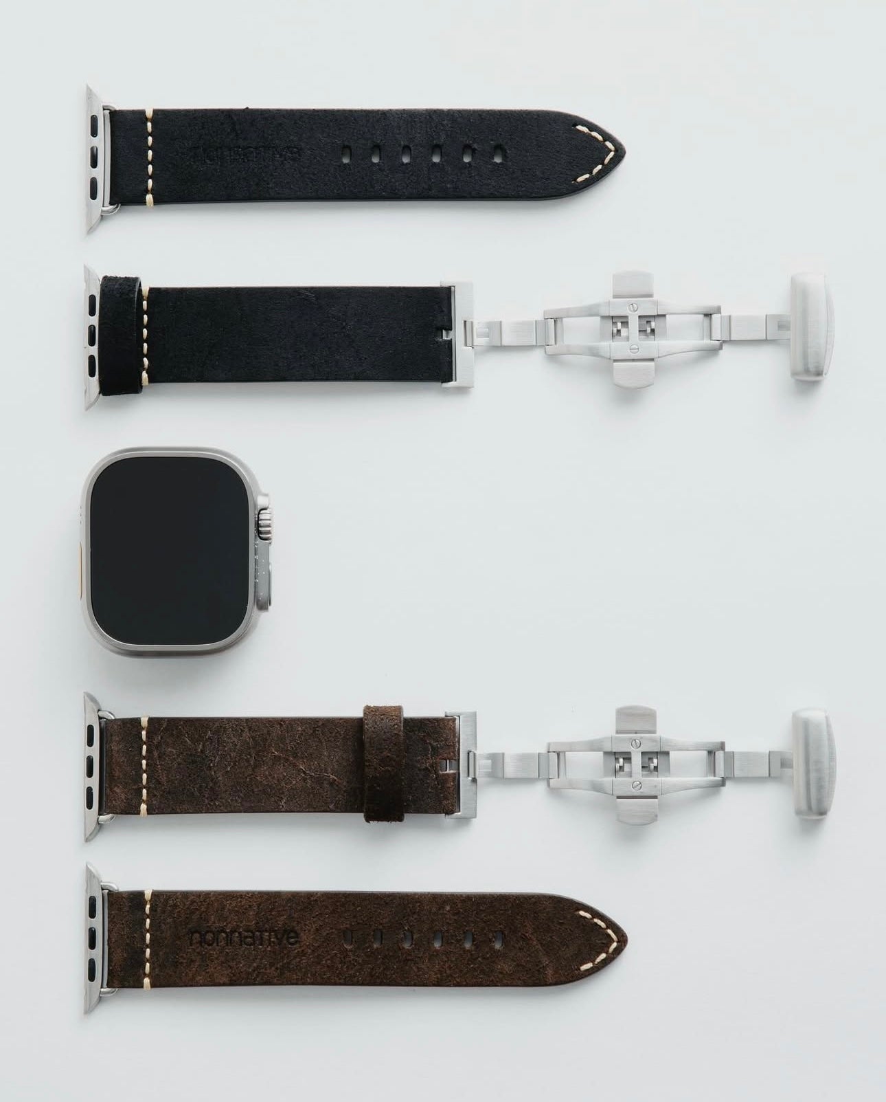 nonnative 25SS DWELLER WATCH BELT COW LEATHER