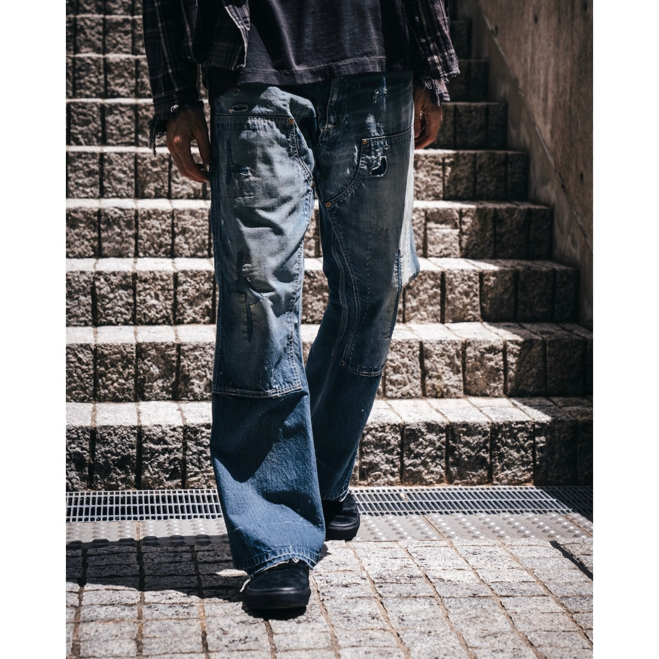 SAINT Mxxxxxx 24AW DOUBLE KNEE_DENIM