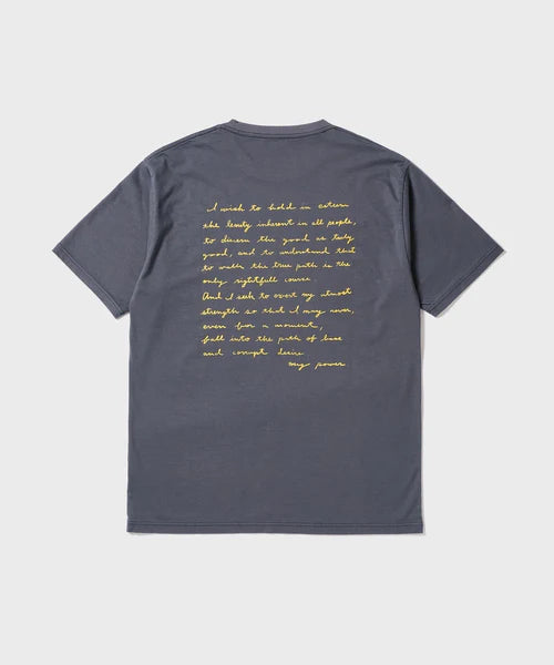 CANTATE 26AW WORLD IS YOURS Tee (Cartoon Letter)