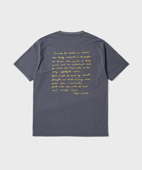 CANTATE 26AW WORLD IS YOURS Tee (Cartoon Letter)
