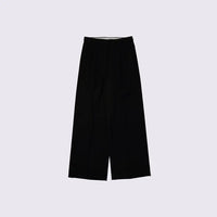 YOKE 26SS 3pleated Wide Leg Trousers