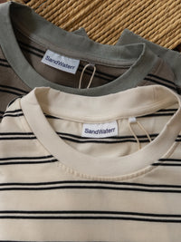SandWaterr 25AW RESEARCHED TEE LS / COTTON BORDER JERSEY