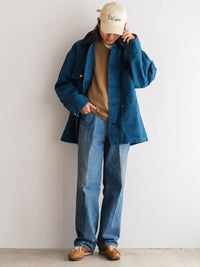 URU 25SS COTTON CANVAS - COVERALL JACKET