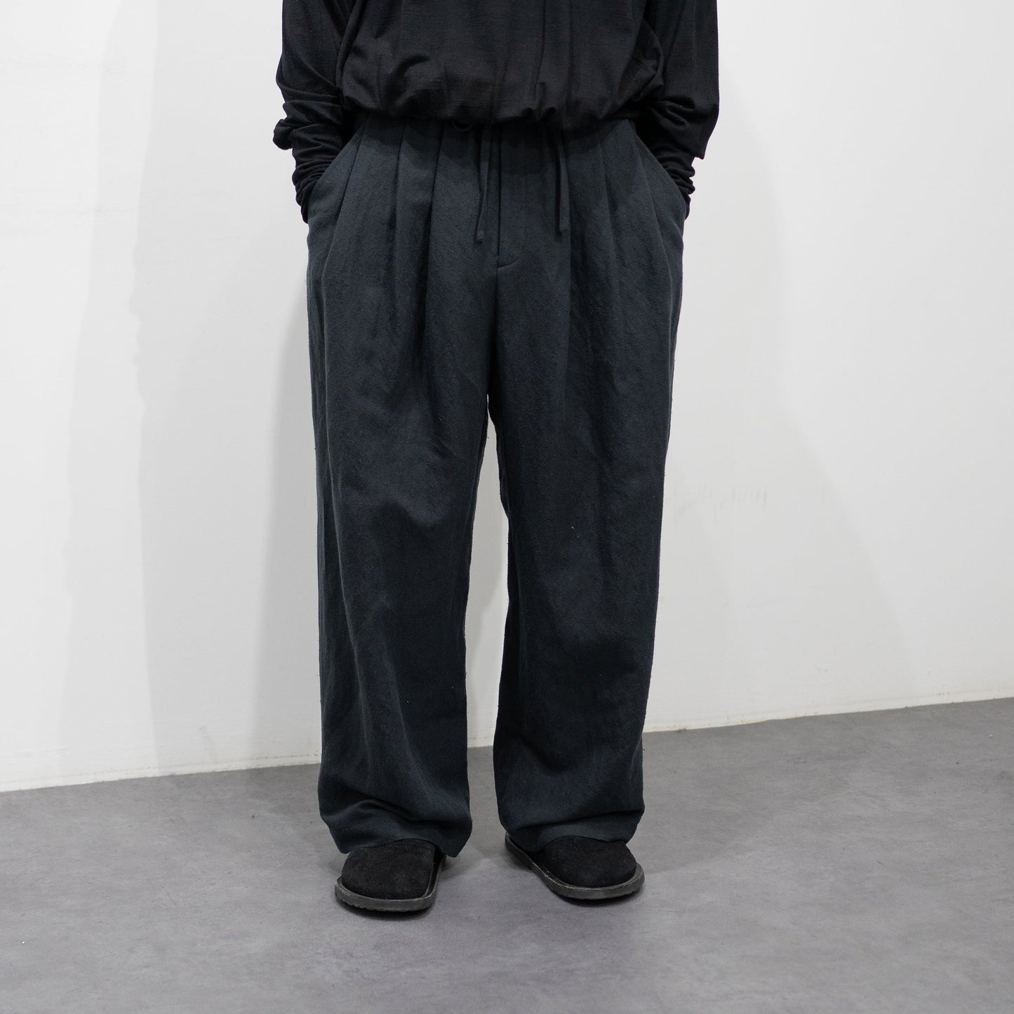 Blanc YM / Linen Silk Oversize Pants