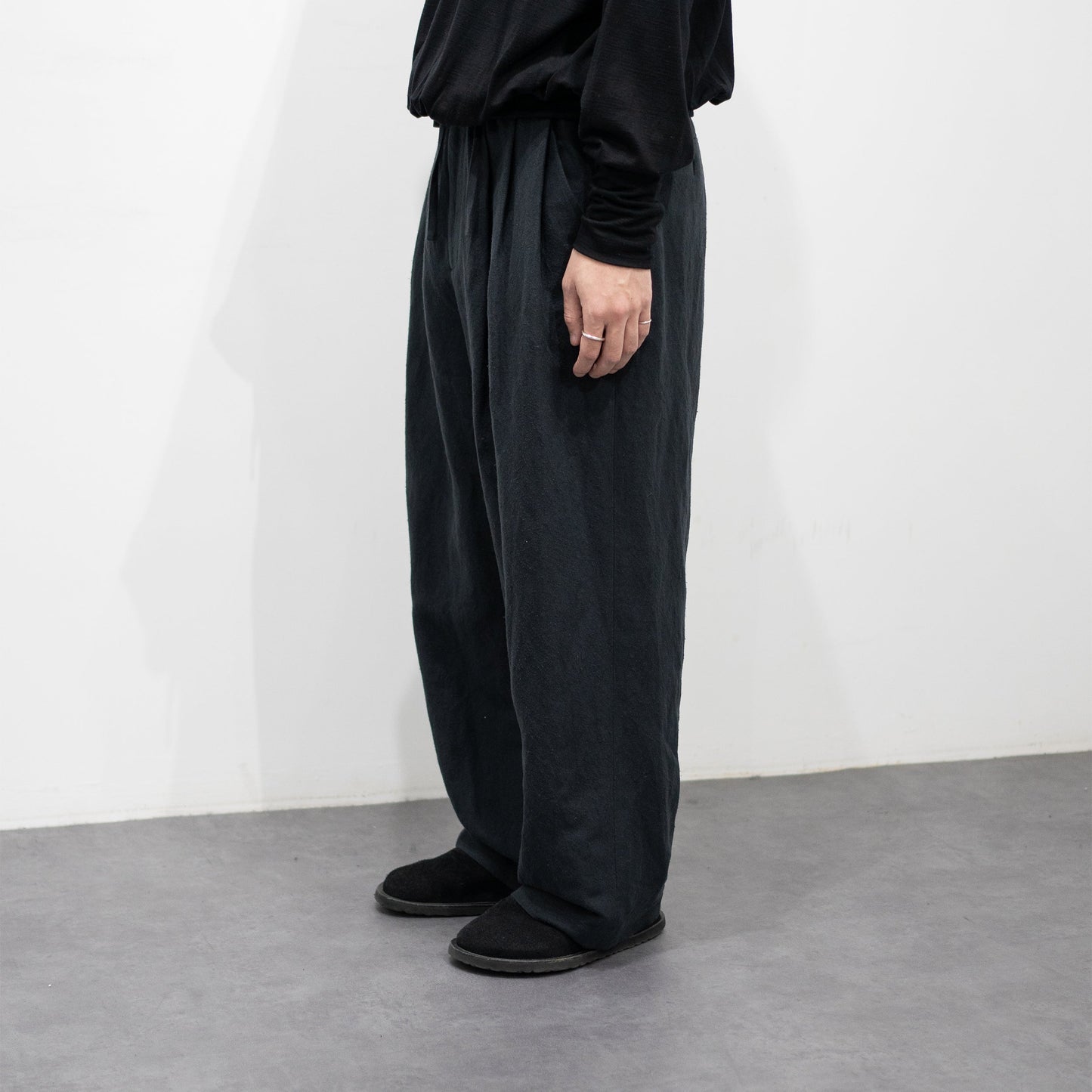 Blanc YM / Linen Silk Oversize Pants