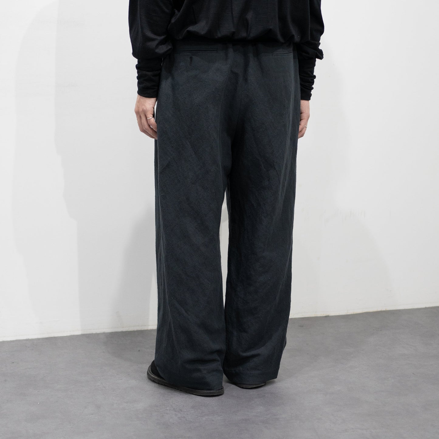 Blanc YM / Linen Silk Oversize Pants