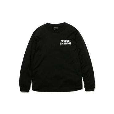 nonnative 24SS DWELLER L/S TEE "WHERE I'M FROM"