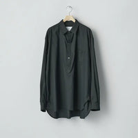 ssstein 25AW Cotton/Silk Oversized Pullover Shirt
