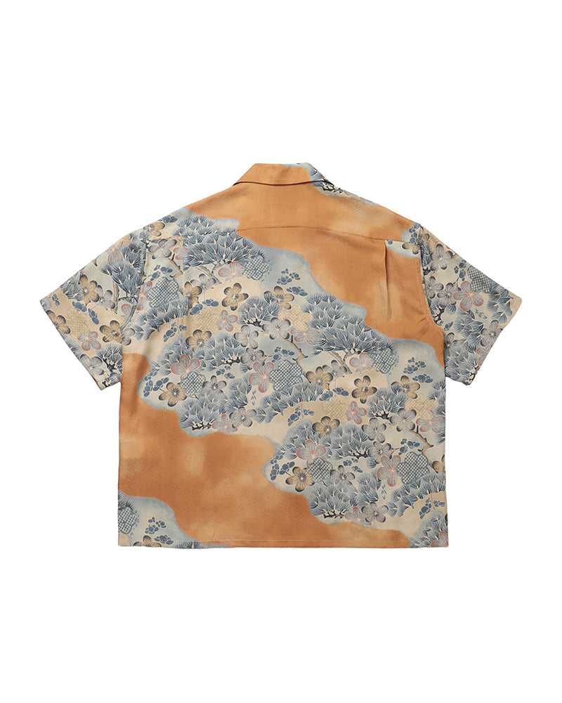 visvim 25SS SPOT CROSBY SHIRT S/S JACQUARD (SILK)