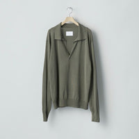 ssstein 25AW Wool/Silk Knit Skipper LS