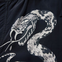 Gold / GL39440 / "MONOTONE RATTLE SNAKE” OPEN SHIRT