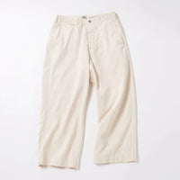 Gold / GL42426 / SELVEDGE WEAPON WIDE TROUSERS