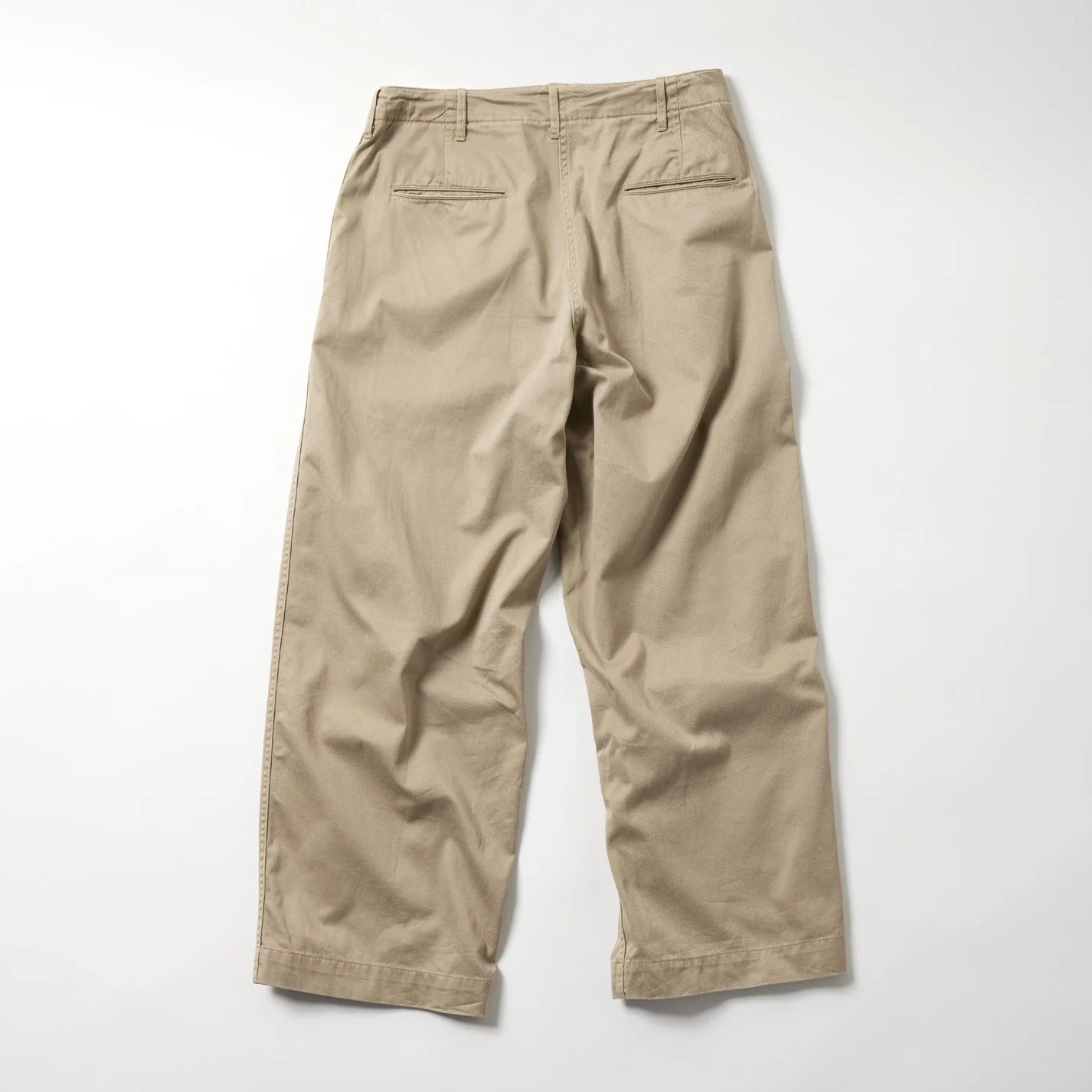 Gold / GL42426 / SELVEDGE WEAPON WIDE TROUSERS