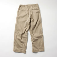 Gold / GL42426 / SELVEDGE WEAPON WIDE TROUSERS