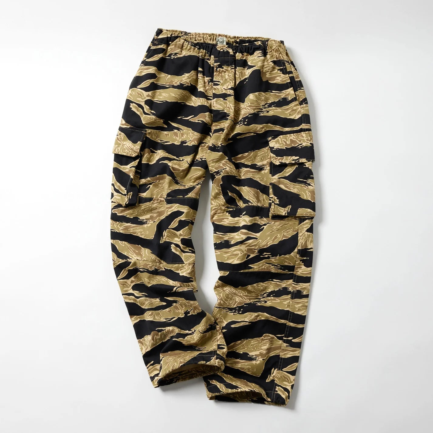 Gold / GL42508 / TIGER PATTERN EASY CARGO PANTS