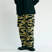 Gold / GL42508 / TIGER PATTERN EASY CARGO PANTS