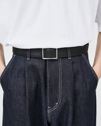Graphpaper / Holeless Leather Classic Belt