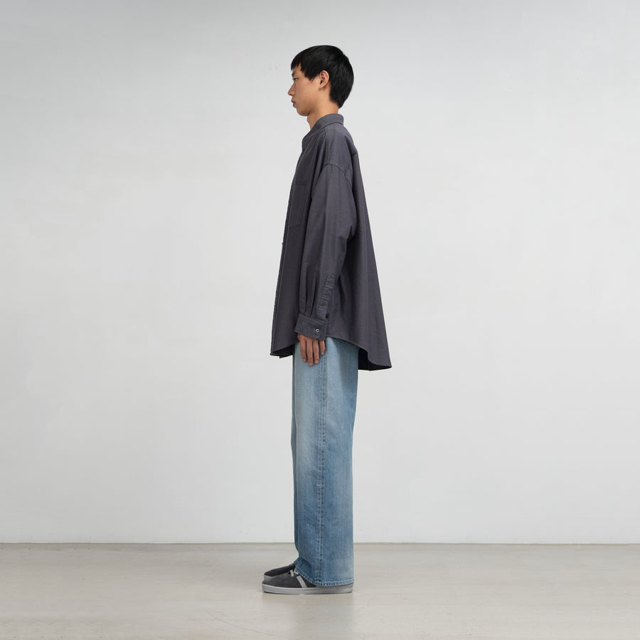 Graphpaper / Selvage Denim Five Pocket Wide Straight Pants -LIGHT FADE-