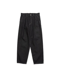 Graphpaper / Gray Tone Cone Denim Two Tuck Tapered Pants