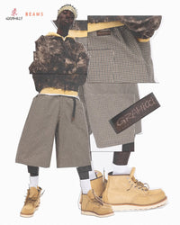 BEAMS x Gramicci / CHECK SHORTS