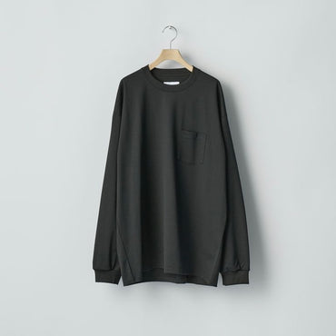 ssstein 25AW Oversized Long Sleeve Pocket Tee