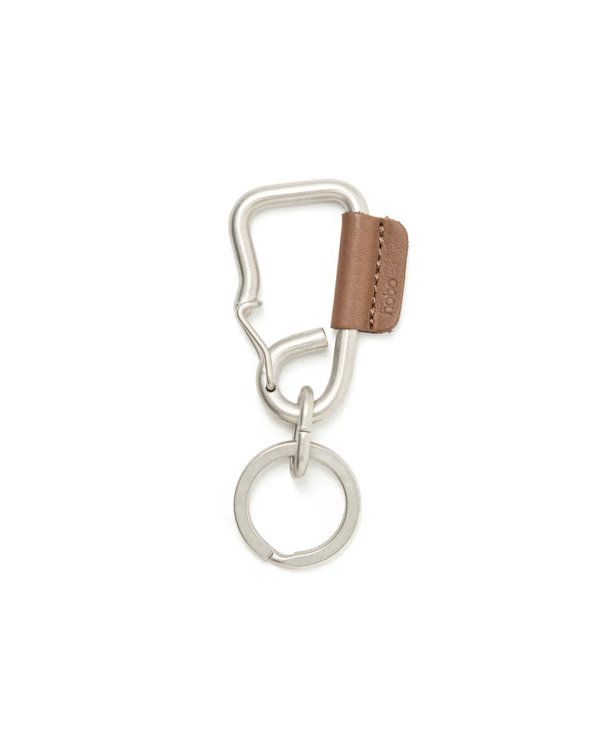 Hobo 24AW CARABINER KEY RING S with COW LEATHER