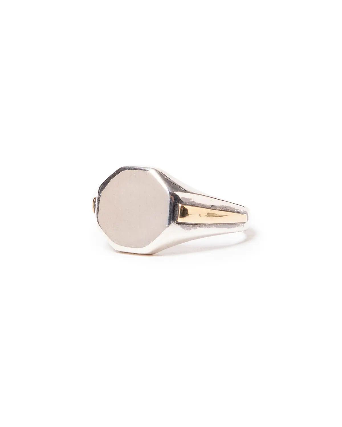 Hobo 24AW SIGNET RING 925 SILVER with BRASS