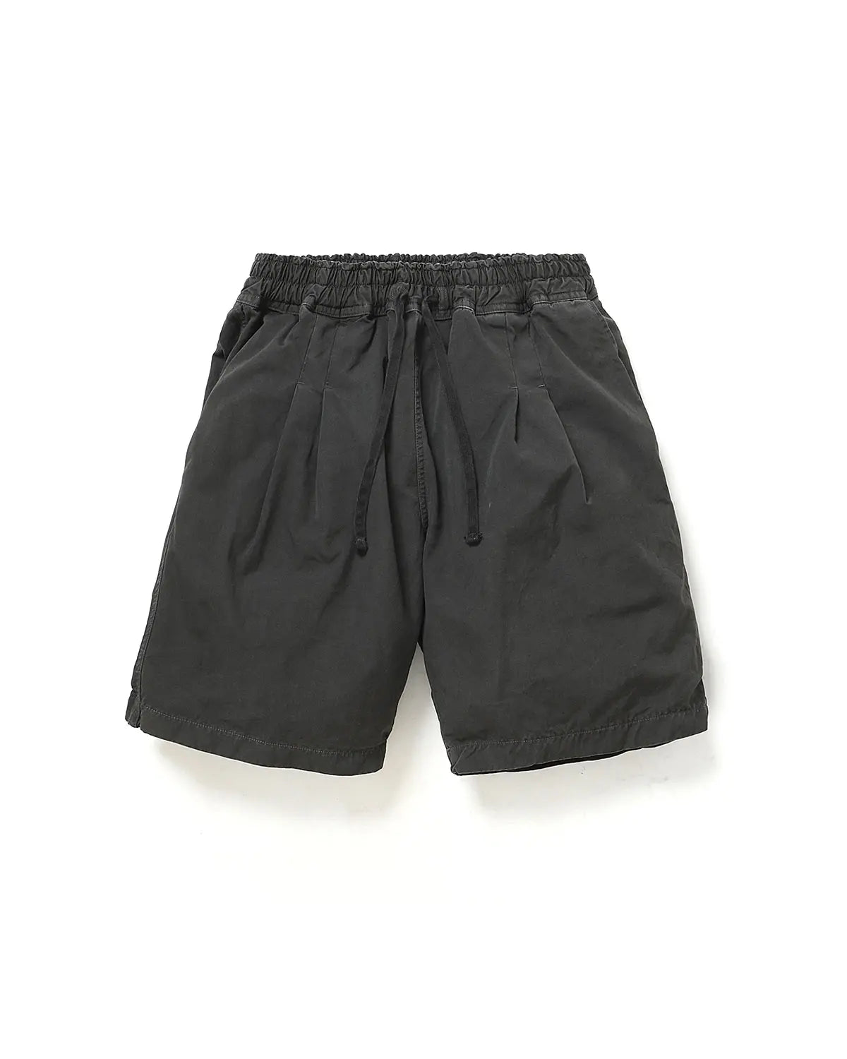 Hobo 24AW EASY SHORTS COTTON WEATHER CLOTH OVERDYED