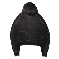 HERILL / Zip Up Hooded Sweat Shirt