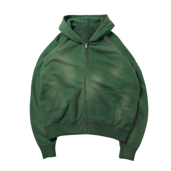 HERILL / Zip Up Hooded Sweat Shirt