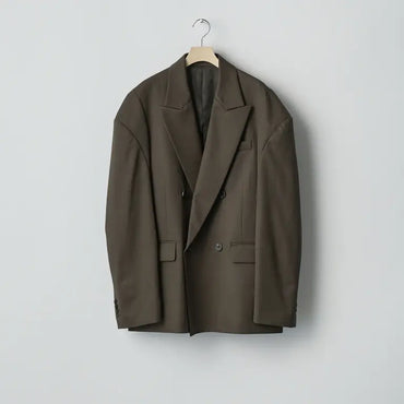ssstein 25AW Deformed Shoulder Double Breasted Jacket