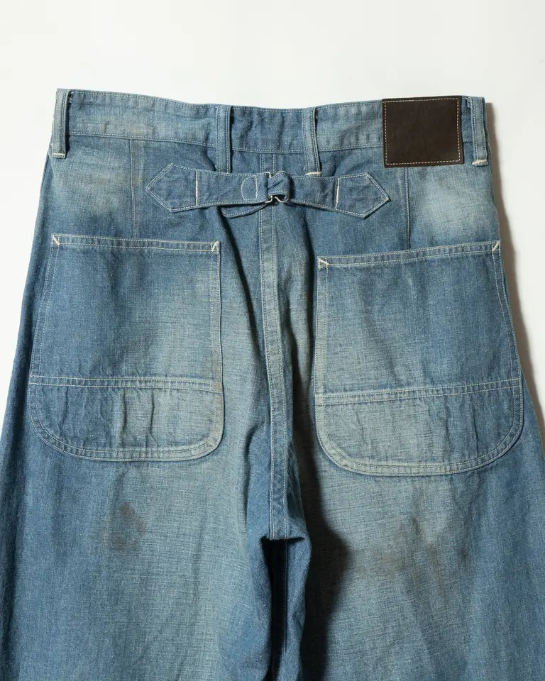 T.T. 26SS LOT.717 PAINTER PANTS WITH BUCKLE