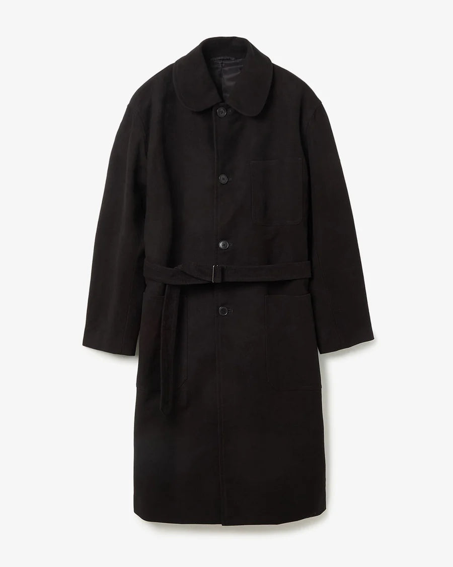 COMOLI / モールスキンミリタリーコート