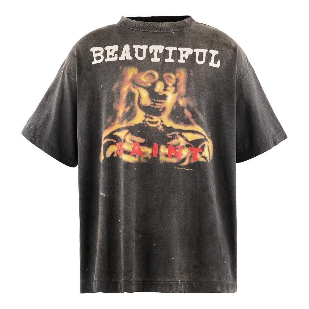 SAINT MXXXXXX 26AW SS T-SHIRT BEAUTIFUL