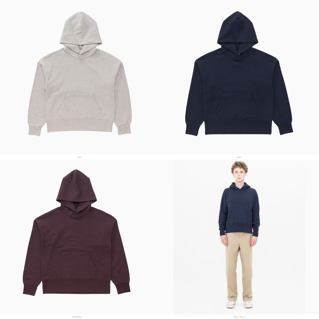 visvim 25SS COURT HOODIE P.O.