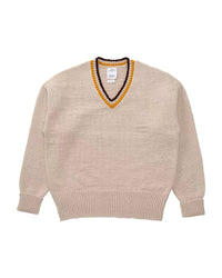 visvim 25AW COLLEGE V-NECK KNIT