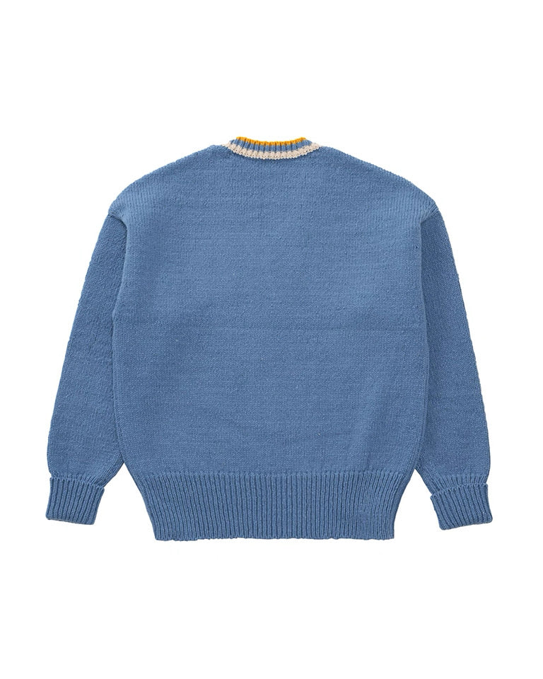 visvim 25AW COLLEGE V-NECK KNIT