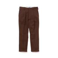 nonnative 24SS WORKER SLACKS COTTON HIGH TWISTED TWILL