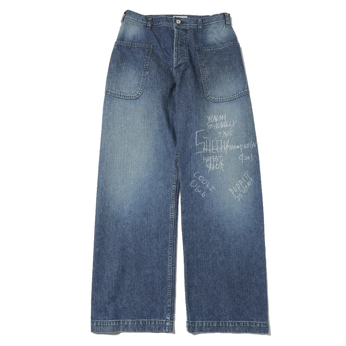 HERILL / NAVY Denim Utility Pants